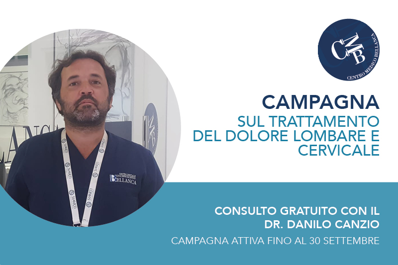 Campagna trattamento del dolore lombare e cervicale - terapia del dolore - centro medico bellanca - sciacca